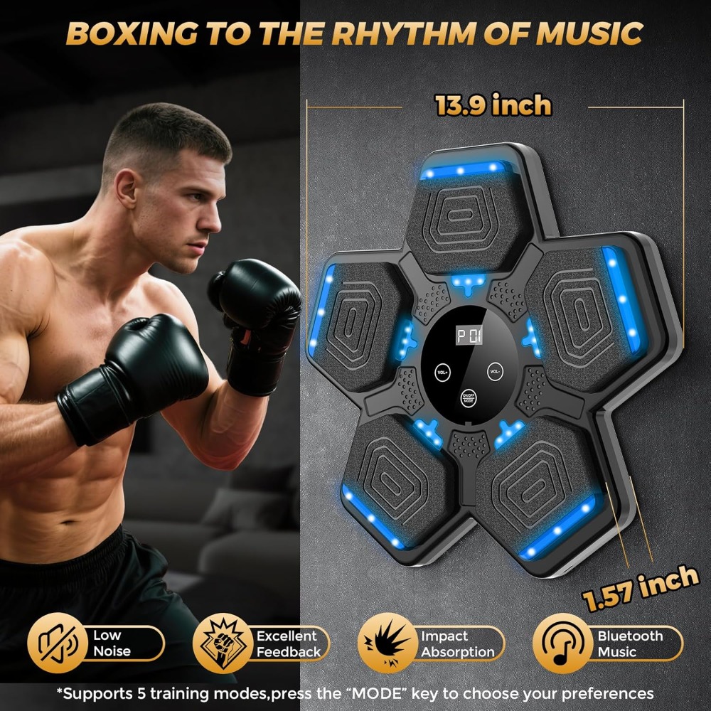 Music Boxing Machine for Adult - Workout Glove Gym incelemesi ve fiyatı