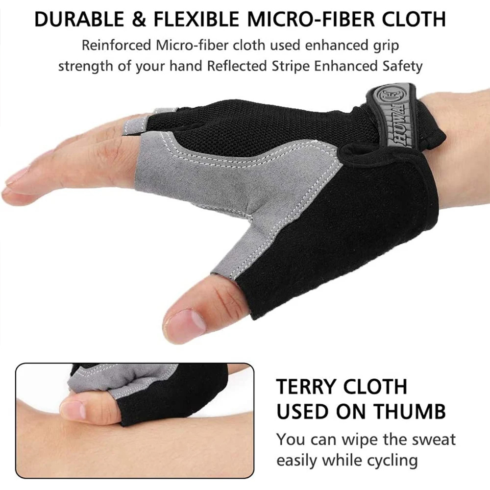 Non-Slip Half-Finger Training  - Workout Glove Gym incelemesi ve fiyatı