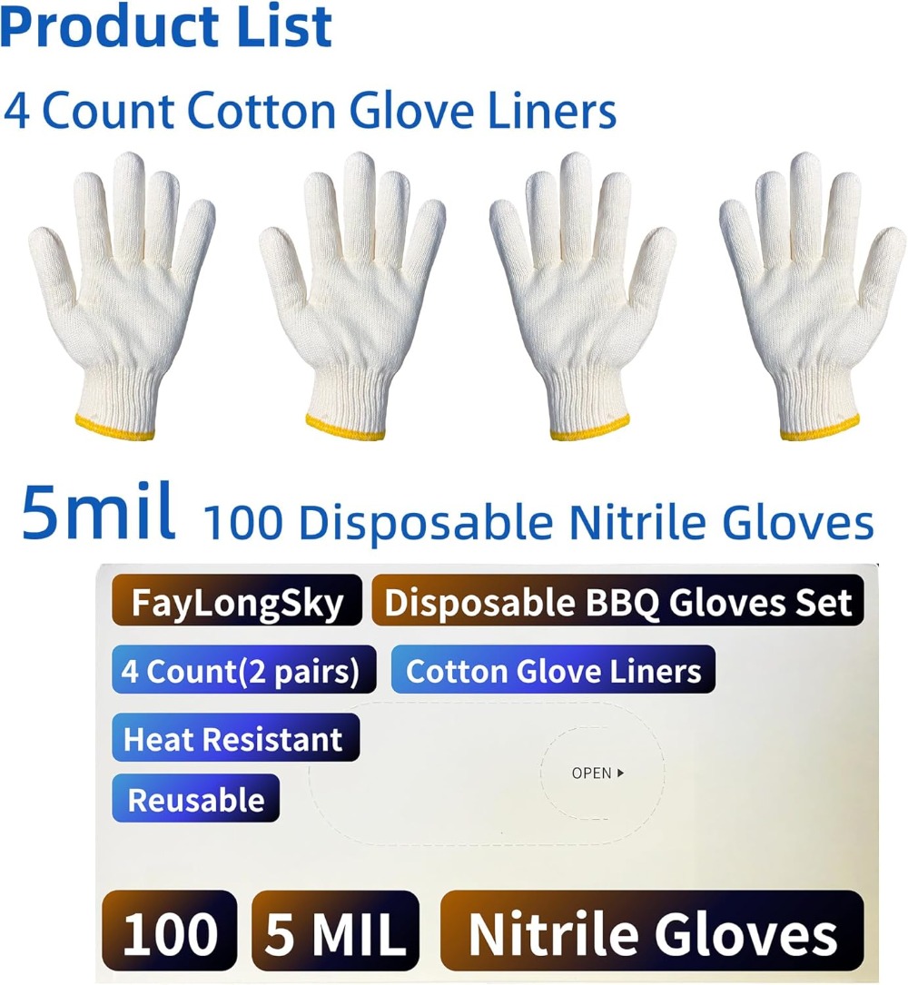 Heat Resistant BBQ Gloves: 4 R - Heat Resistant Glove incelemesi ve fiyatı