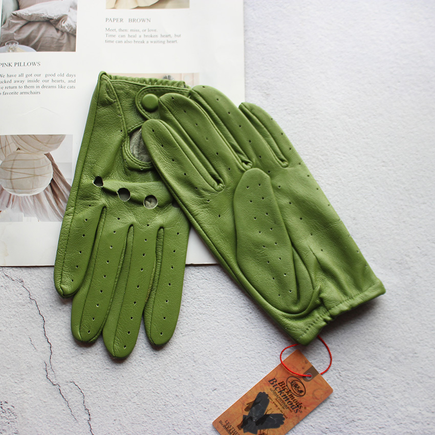 Women's Summer Full Finger Lea - Leather Driving Glove incelemesi ve fiyatı