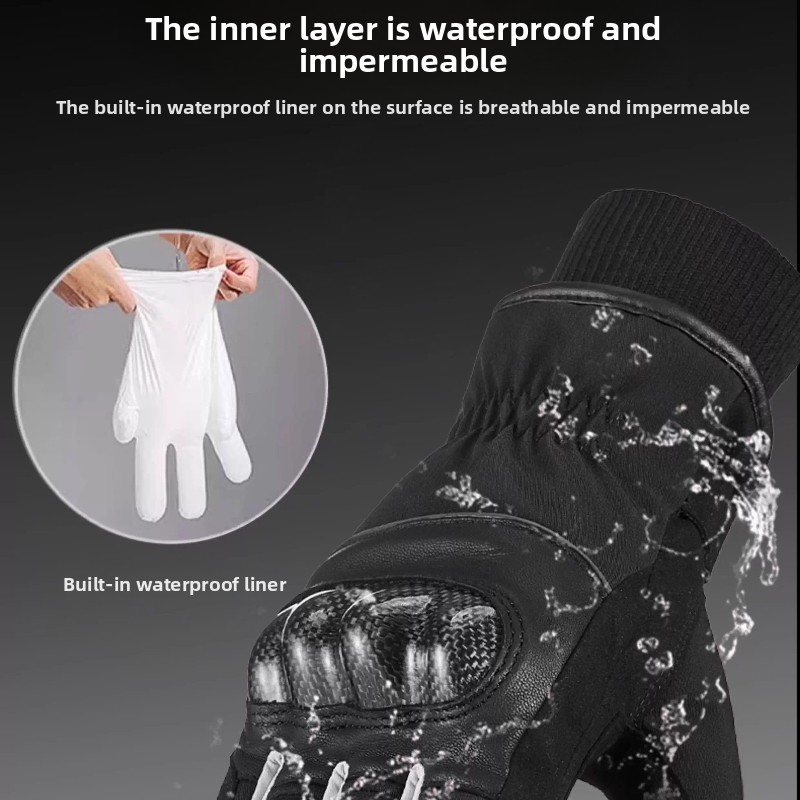 Winter Warm Motorcycle Gloves  - Motorcycle Glove Knuckle incelemesi ve fiyatı