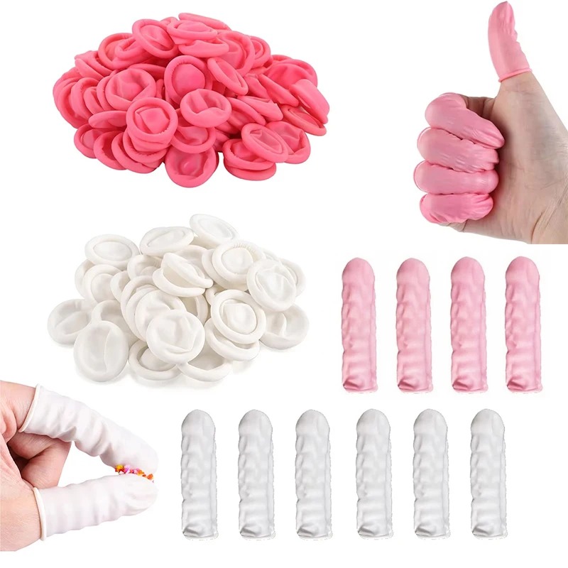 100/200PCS Disposable Finger C - Latex Disposable Glove incelemesi ve fiyatı