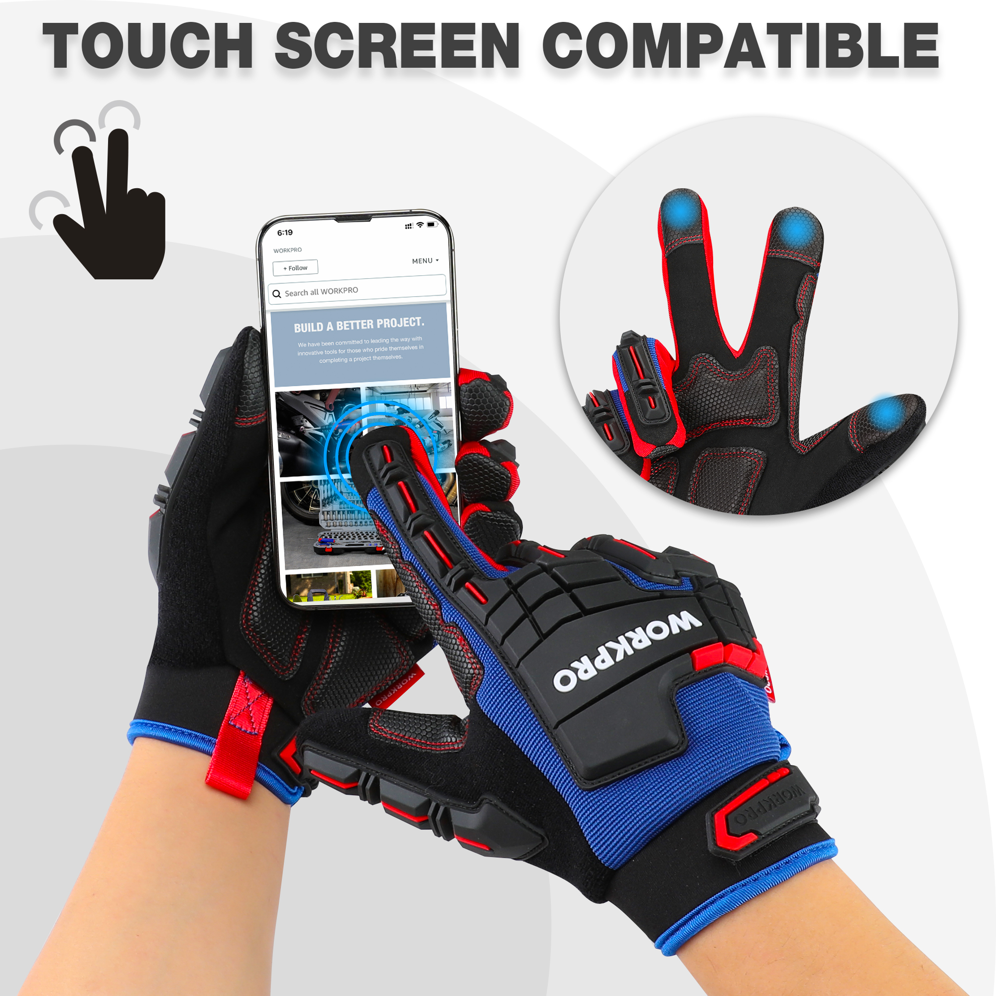 WORKPRO Heavy-duty Work Gloves - Work Glove Impact incelemesi ve fiyatı