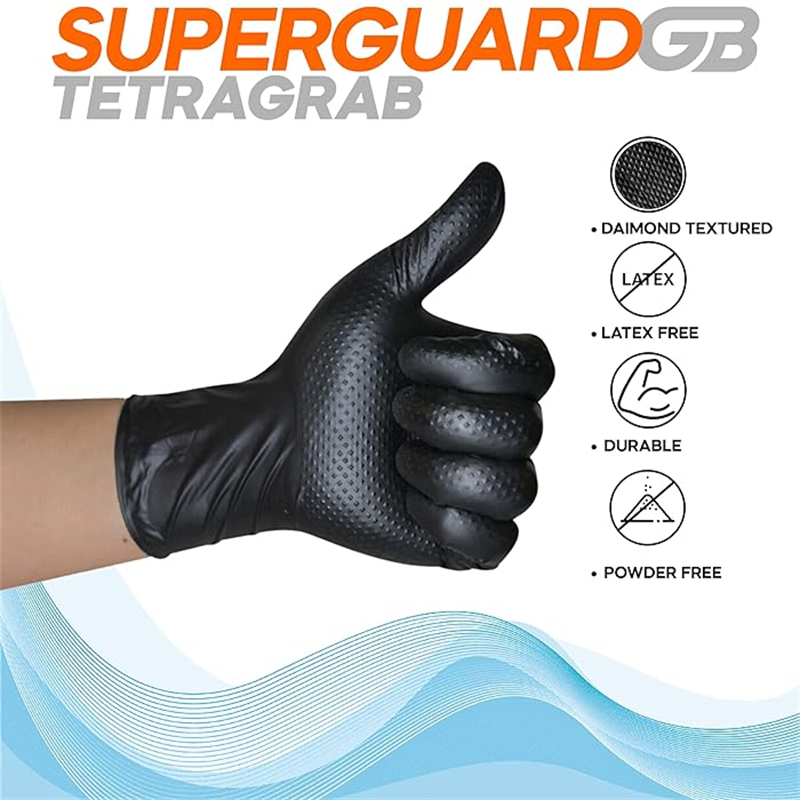 Black Nitrile Gloves Disposabl - Nitrile Mechanic Glove incelemesi ve fiyatı