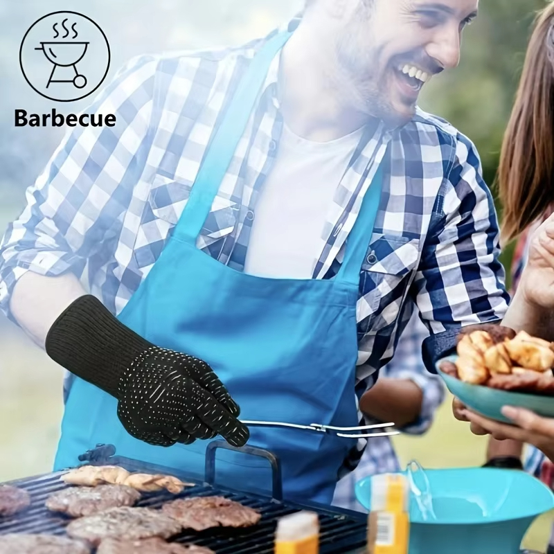 One Piece BBQ Gloves High Temp - Oven Mitt Silicone incelemesi ve fiyatı