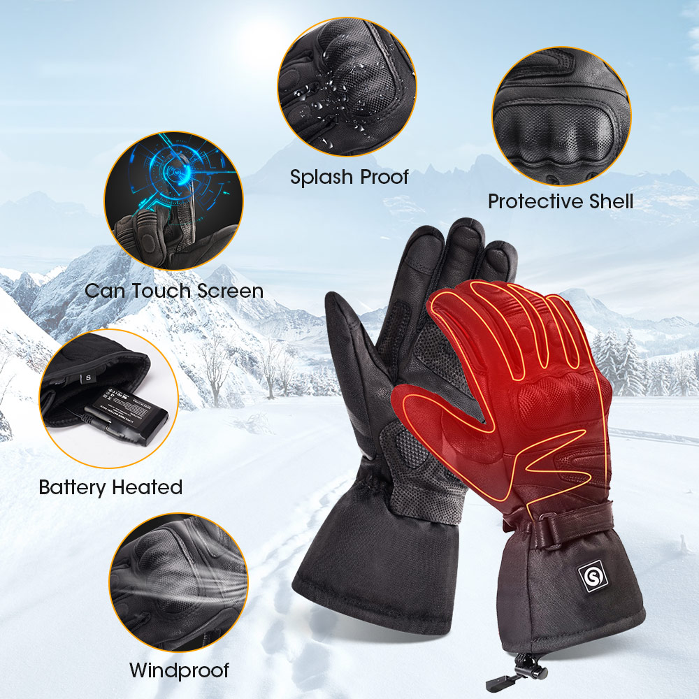Snow Deer Winter Electric Heat - Ski Glove Waterproof incelemesi ve fiyatı