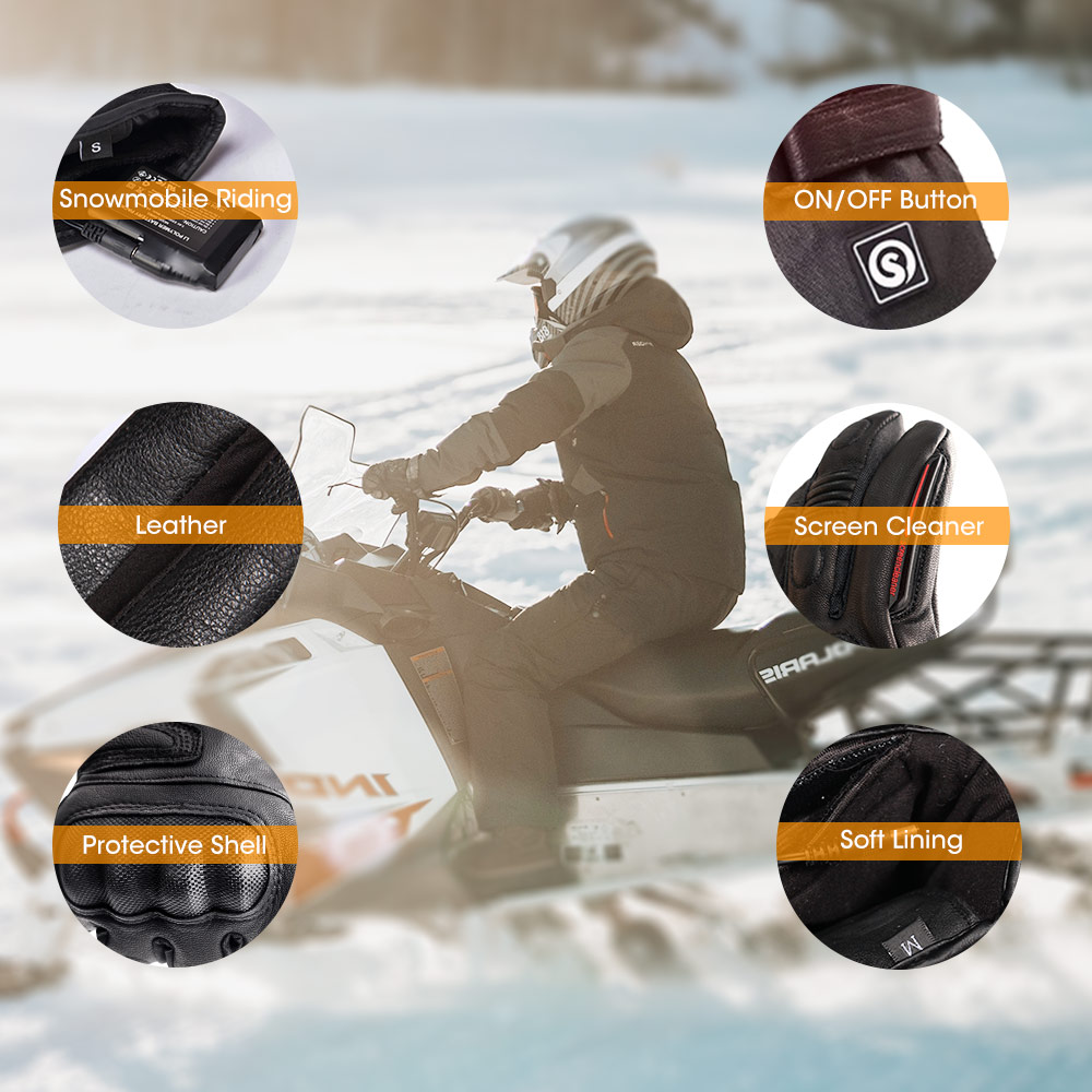 Snow Deer Winter Electric Heat - Ski Glove Waterproof incelemesi ve fiyatı