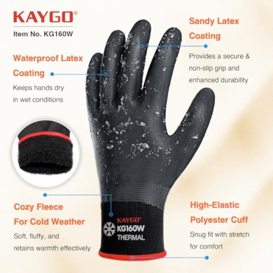 Winter Waterproof Work Gloves  - Winter Glove Insulated incelemesi ve fiyatı