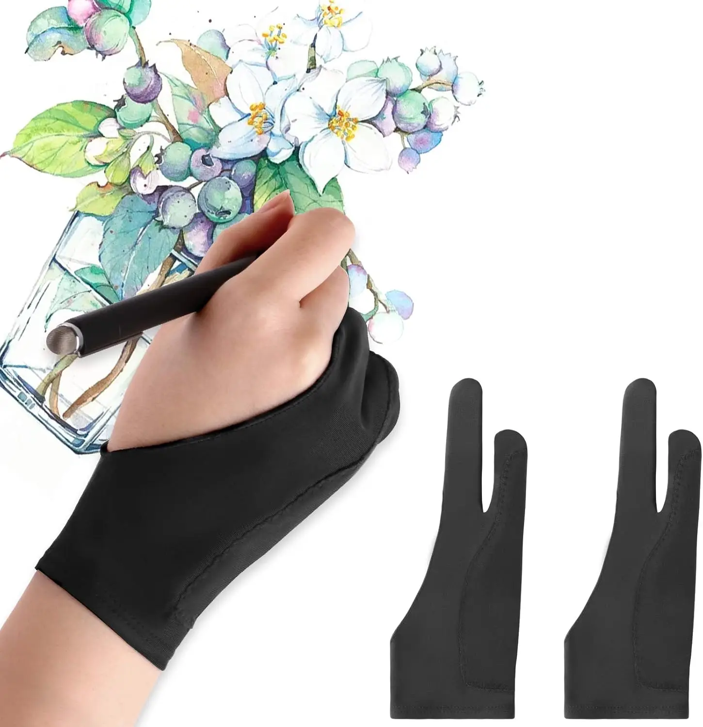 S/M/L Anti-touch Gloves Two-Fi - Touchscreen Glove Capacitive incelemesi ve fiyatı