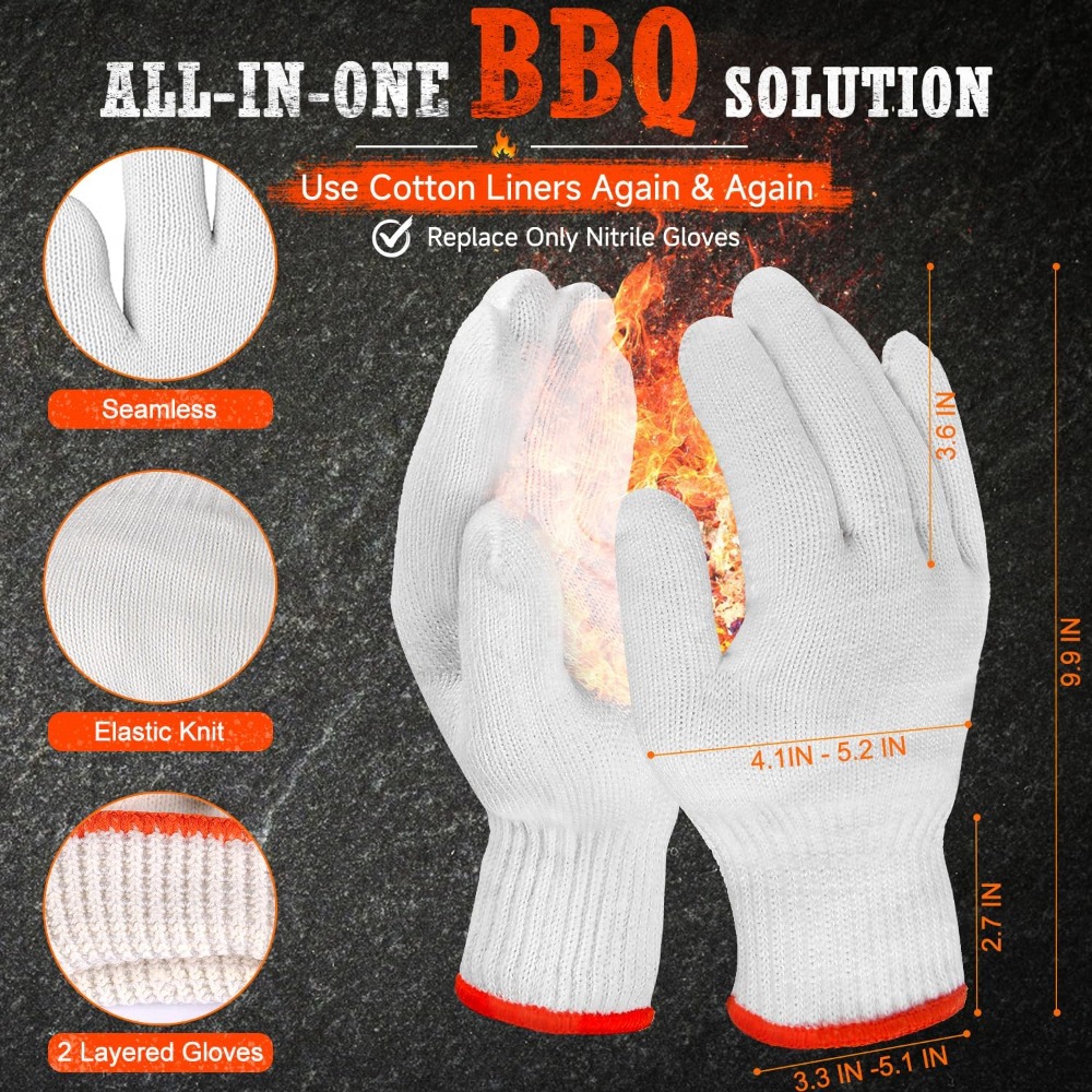 50 Disposable Nitrile Gloves + - Heat Resistant Glove incelemesi ve fiyatı