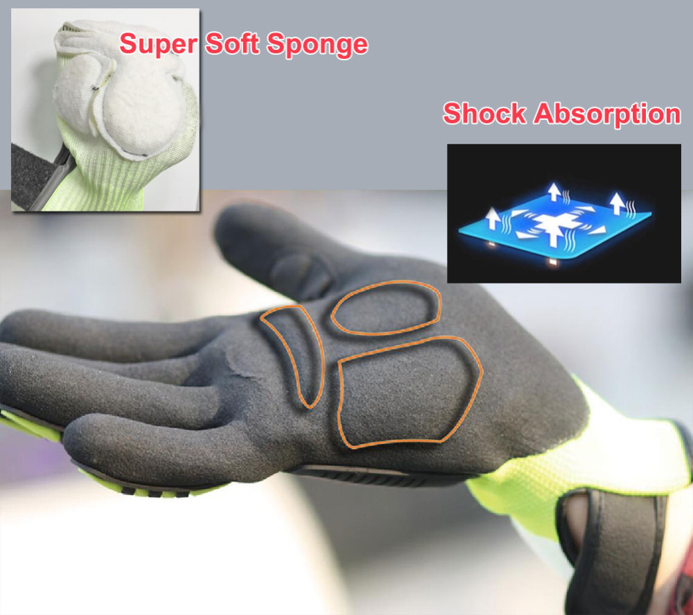NMSafety High Quality Gloves S - Work Glove Impact incelemesi ve fiyatı