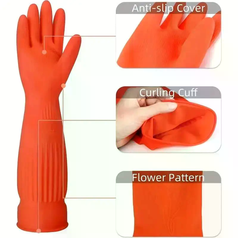 Long Reusable Rubber Dishwashi - Dish Glove Rubber incelemesi ve fiyatı