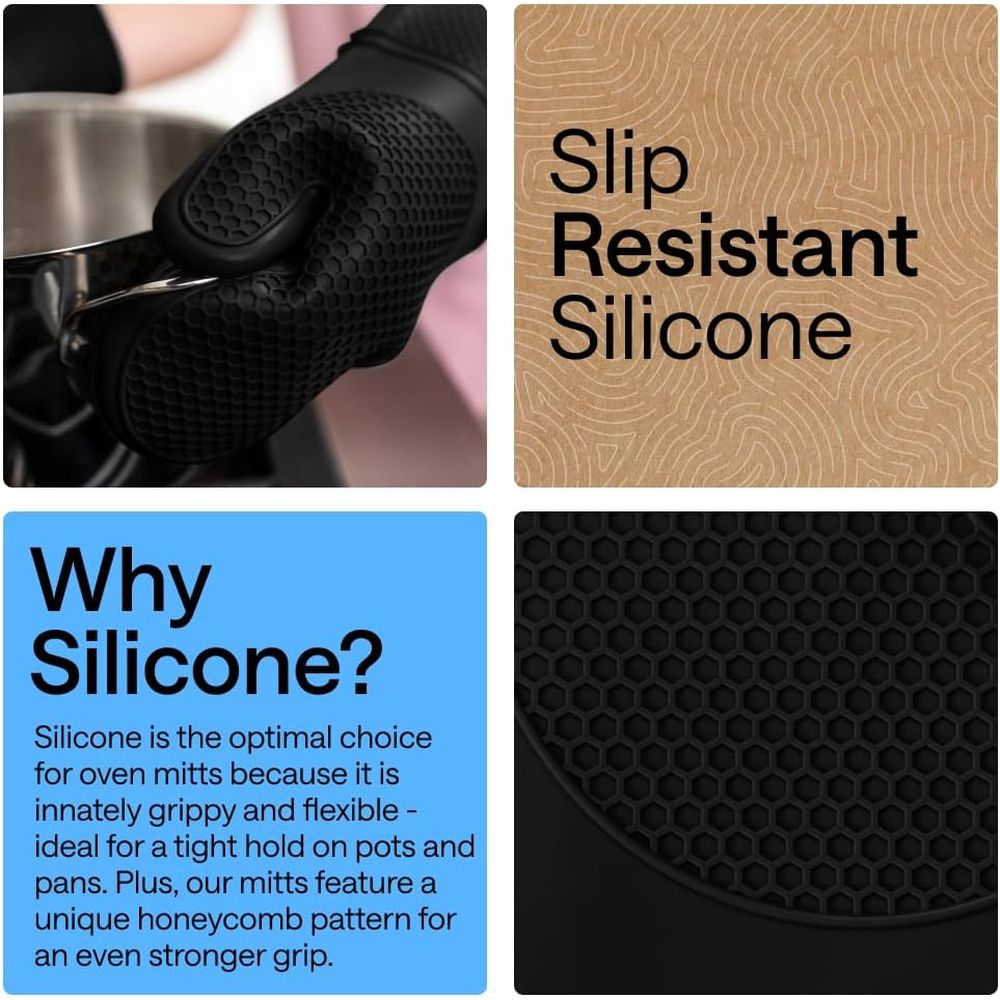 Heat Resistant Silicone Oven M - Oven Mitt Silicone incelemesi ve fiyatı