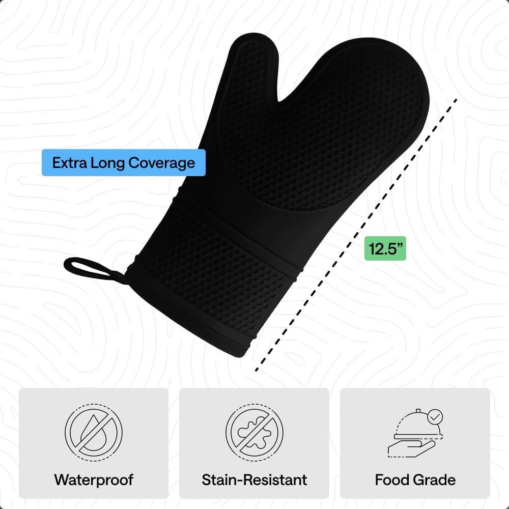 Heat Resistant Silicone Oven M - Oven Mitt Silicone incelemesi ve fiyatı