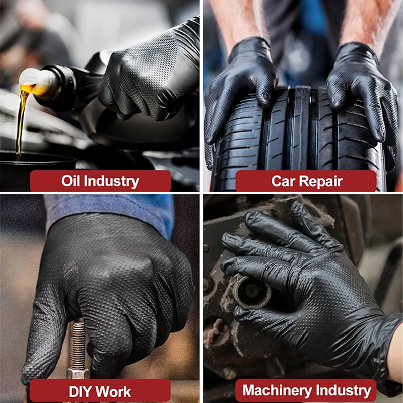 Extra Thick 8 Mil  Heavy Duty  - Nitrile Mechanic Glove incelemesi ve fiyatı