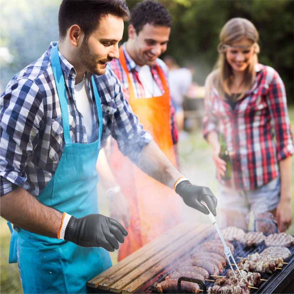 Disposable BBQ Gloves 100 Pack - Heat Resistant Glove incelemesi ve fiyatı