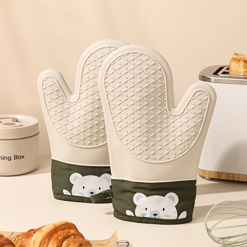 Silicone heat insulation glove - Oven Mitt Silicone incelemesi ve fiyatı