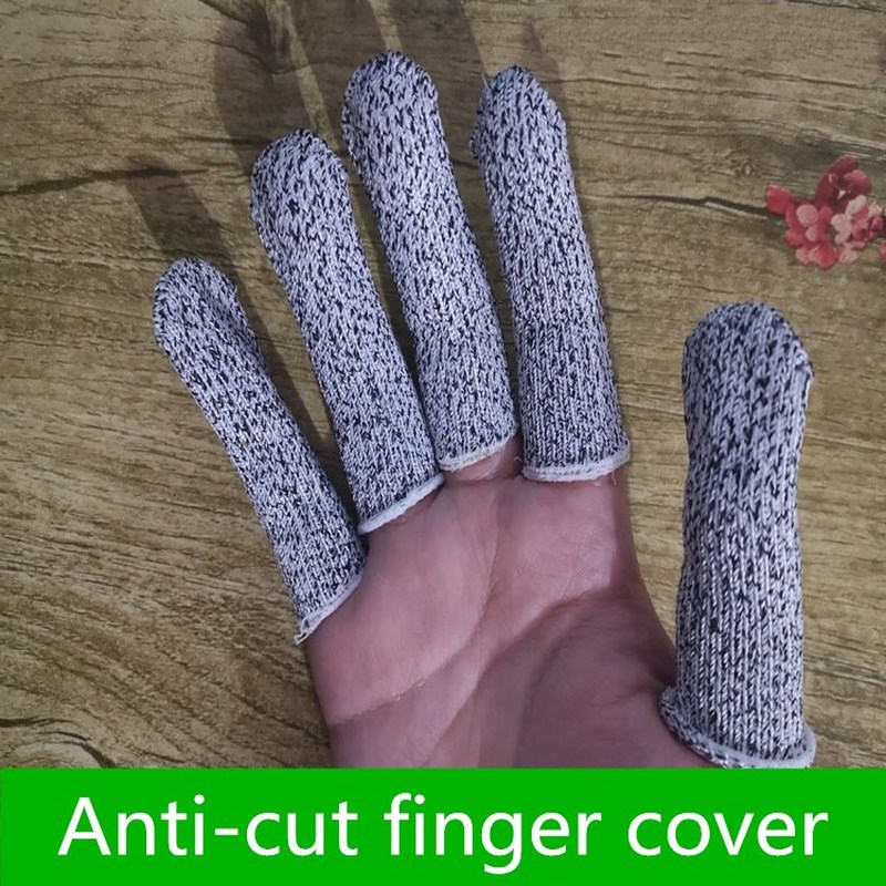 5pcs!  Anti-cut Finger Cots Le - Cut Resistant Glove incelemesi ve fiyatı