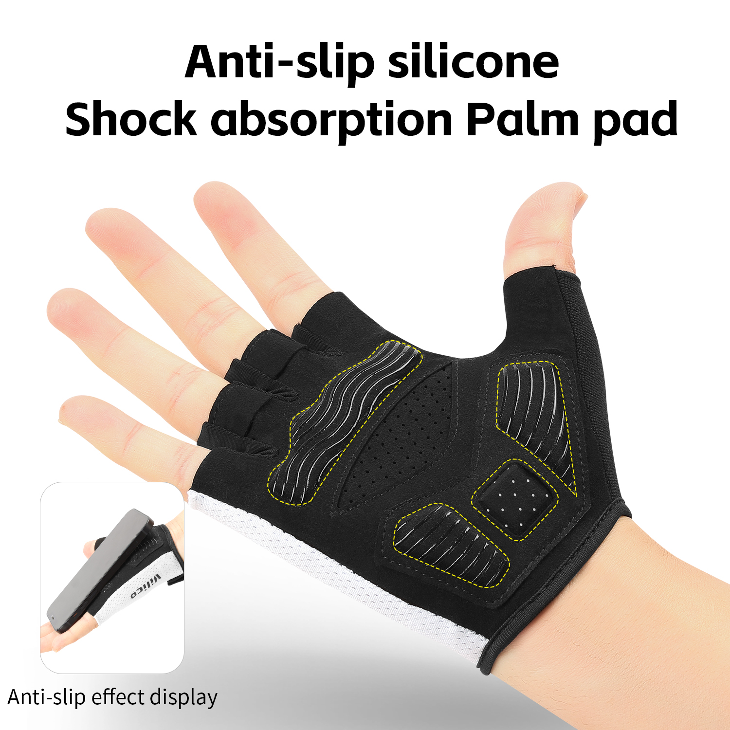 VILICO Breathable Half Finger  - Workout Glove Gym incelemesi ve fiyatı