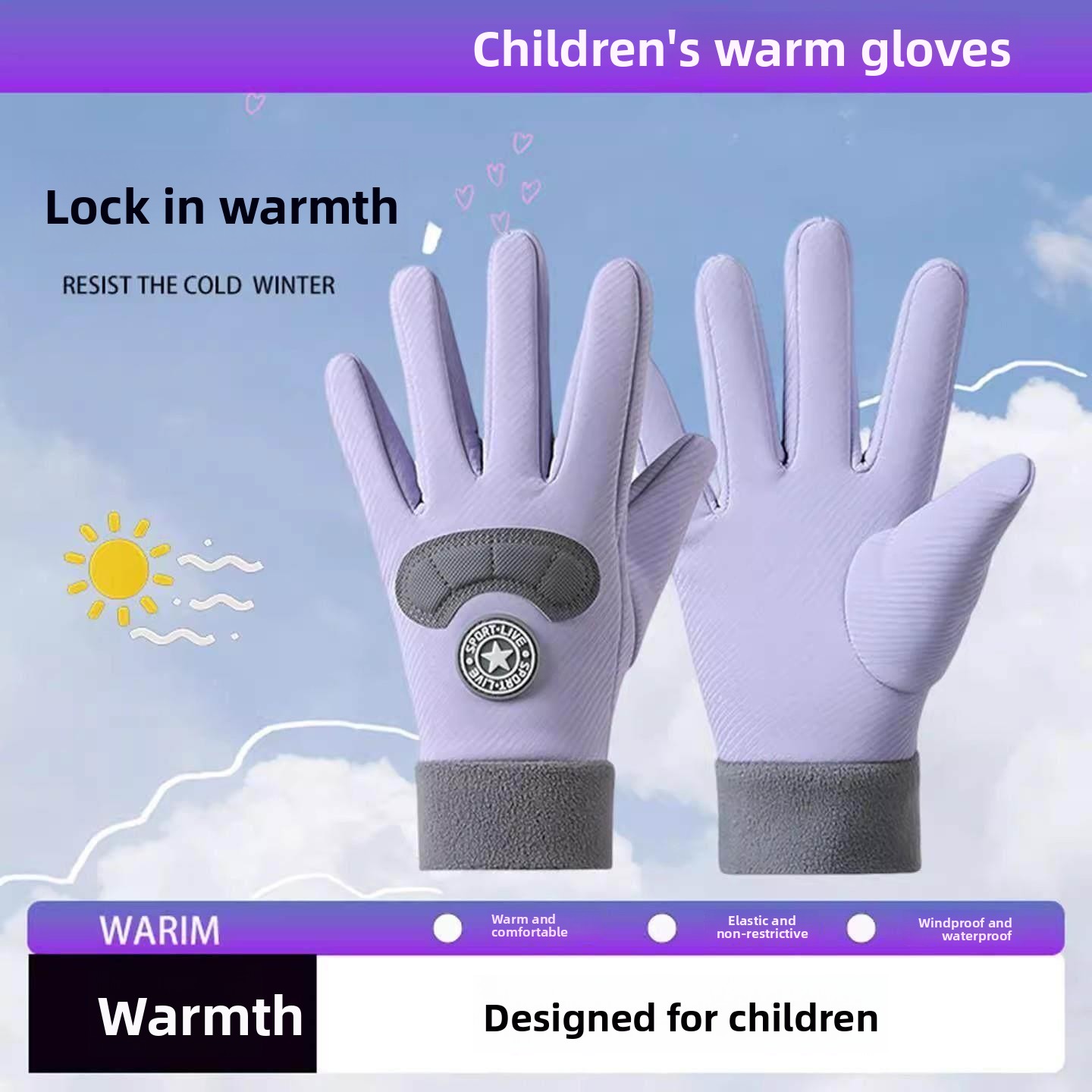 Children's Ski Gloves Winter W - Winter Glove Insulated incelemesi ve fiyatı