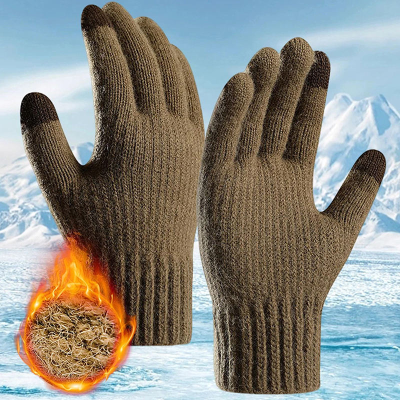 2025 Men's Winter Warm Touchsc - Wool Glove Lined incelemesi ve fiyatı
