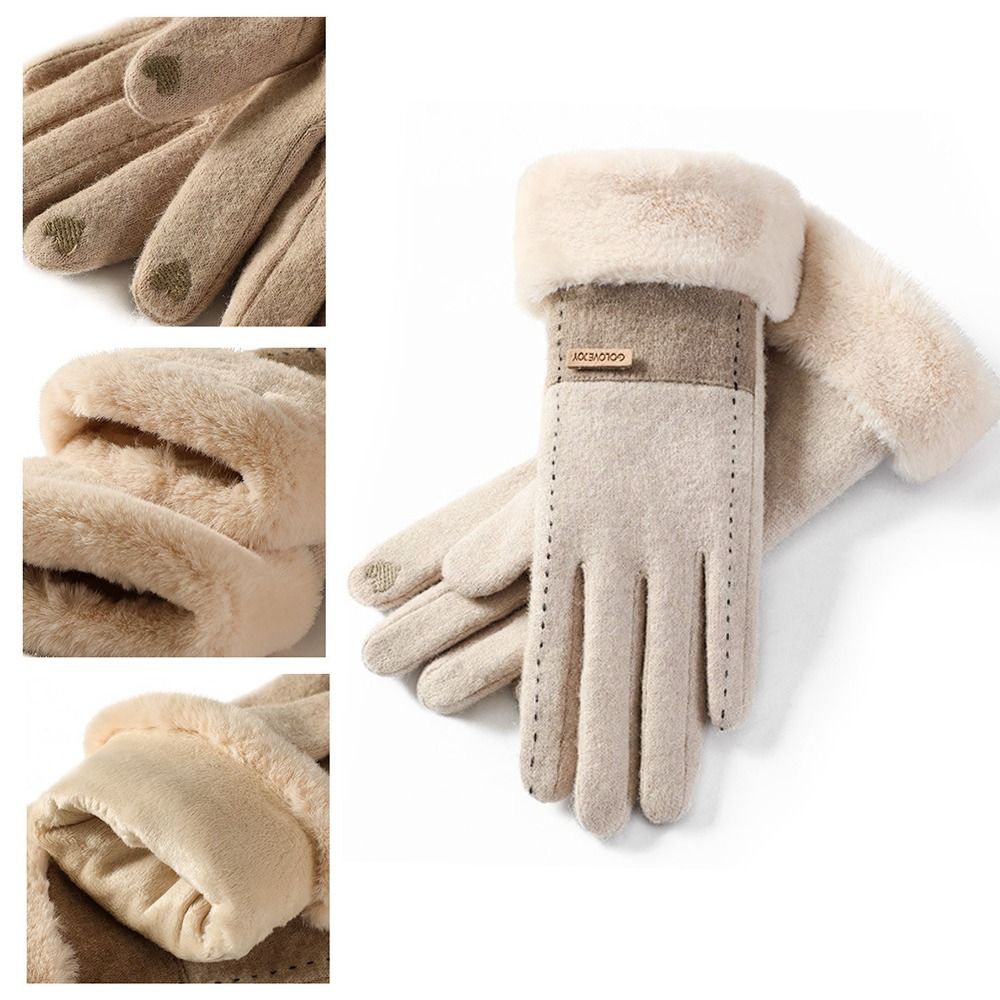 Soft Winter Thermal Gloves Thi - Wool Glove Lined incelemesi ve fiyatı