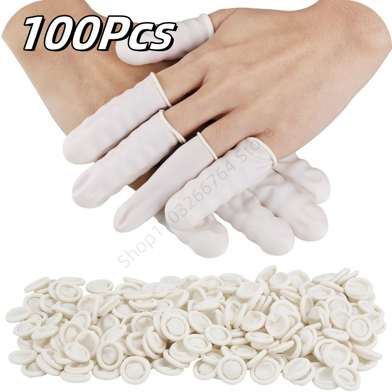 100Pcs Disposable Fingertips P - Latex Disposable Glove incelemesi ve fiyatı