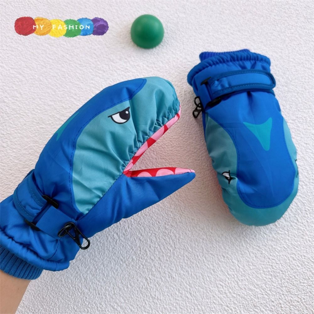 Cartoon Children Ski Gloves Wa - Ski Glove Waterproof incelemesi ve fiyatı