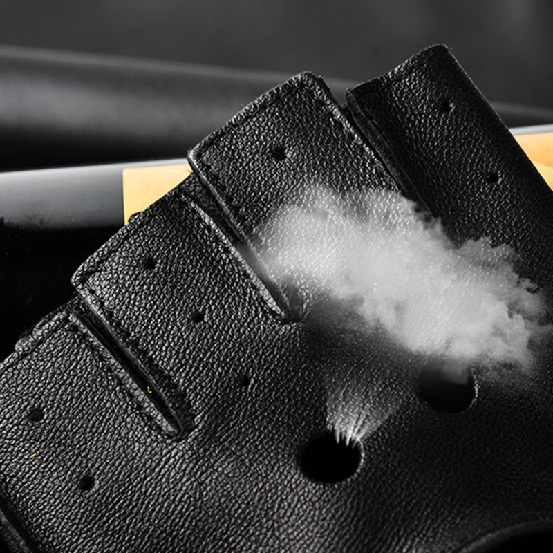 Leather Gloves Men's Half Fing - Leather Driving Glove incelemesi ve fiyatı