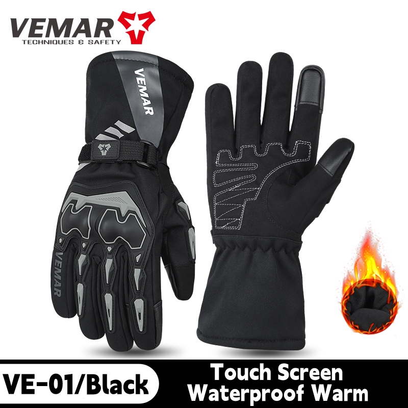 VE-01 Waterproof Winter Motorc - Winter Glove Insulated incelemesi ve fiyatı