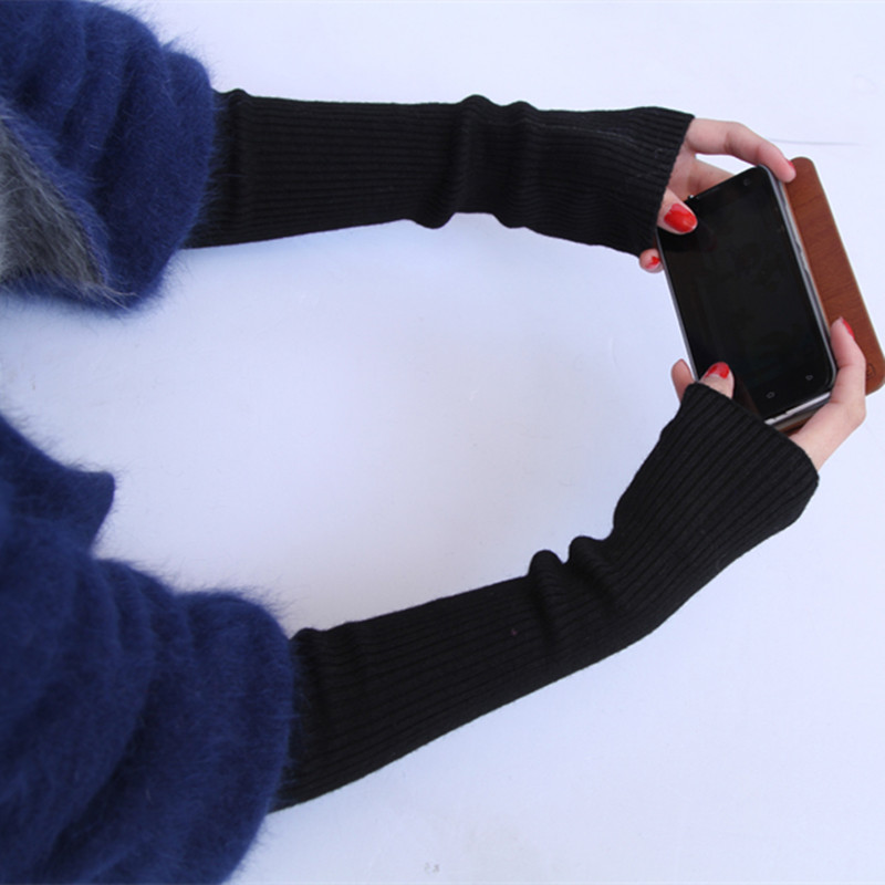 Wholesale Autumn Winter 50cm W - Fingerless Glove Knit incelemesi ve fiyatı