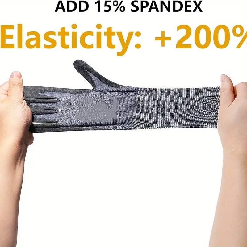 Micro-Foam Safety Work Gloves  - Nitrile Mechanic Glove incelemesi ve fiyatı
