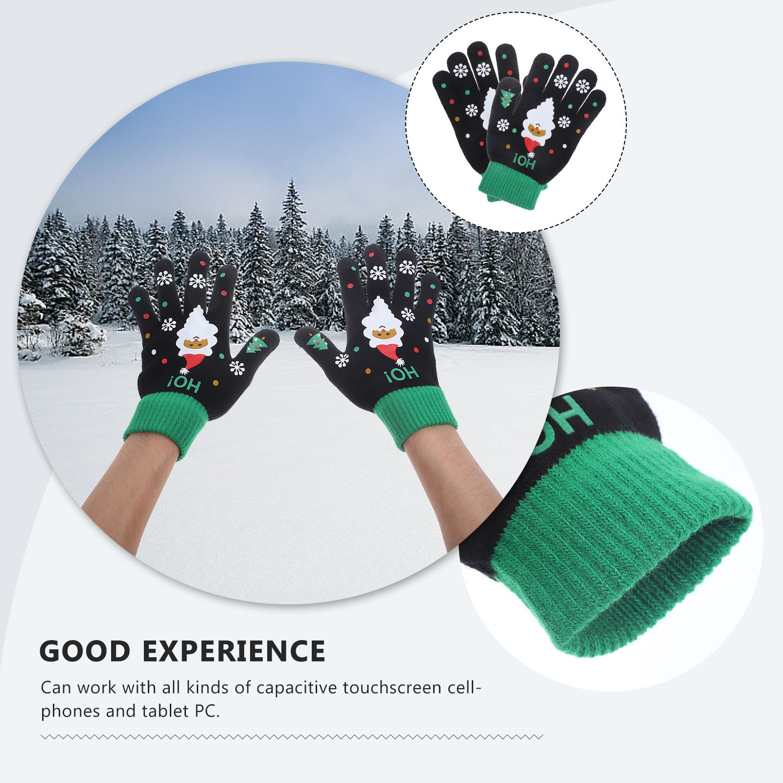 1Pair Touchscreen Gloves Women - Touchscreen Glove Capacitive incelemesi ve fiyatı