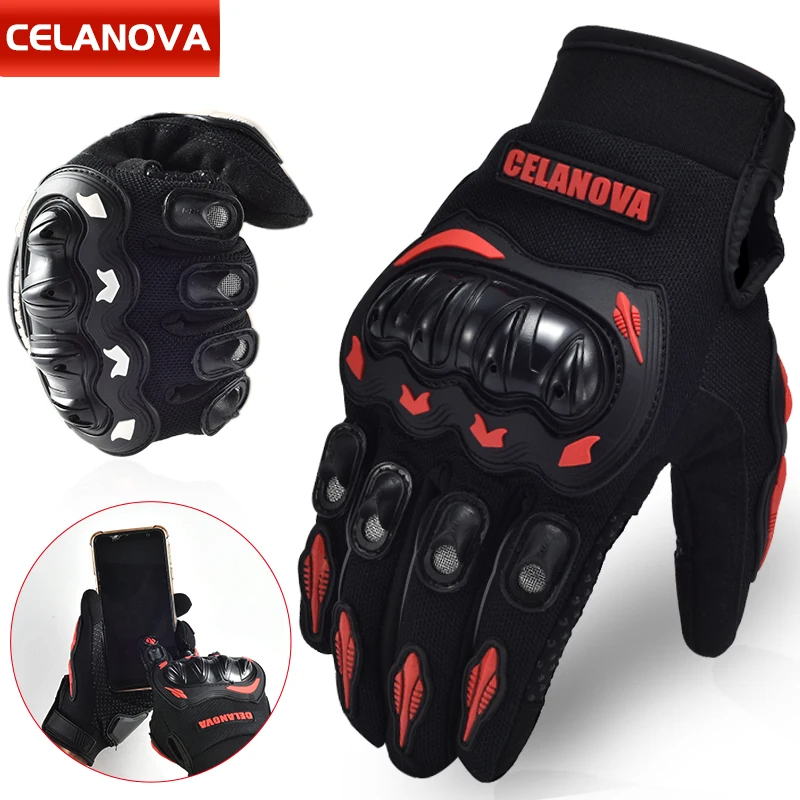 New Men Bicycle Motorcycle Glo - Motorcycle Glove Knuckle incelemesi ve fiyatı