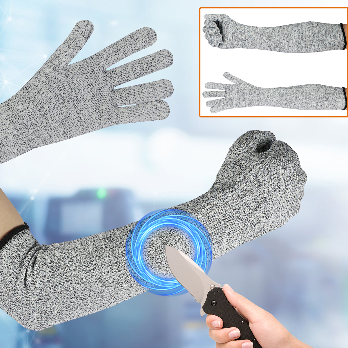 Breathable HPPE Cut Resistant  - Cut Resistant Glove incelemesi ve fiyatı