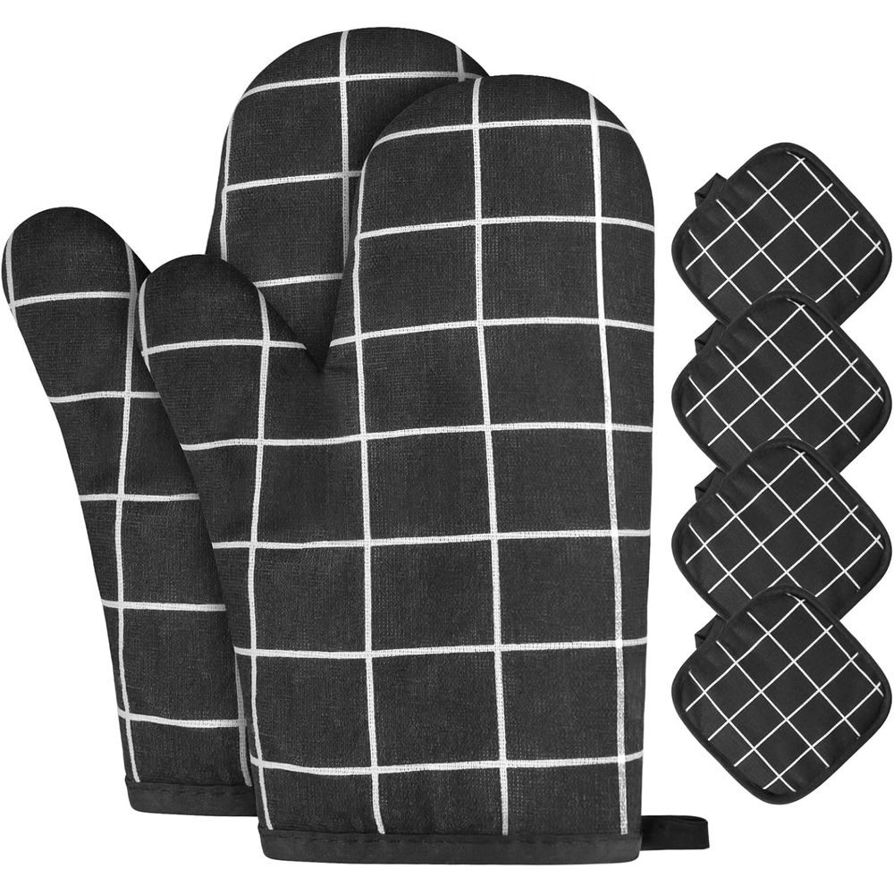 6-Piece Heat Resistant Oven Mi - Heat Resistant Glove incelemesi ve fiyatı