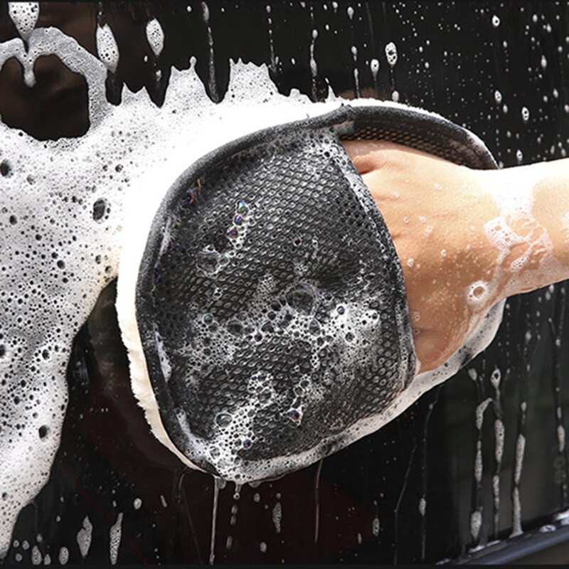 Car Wash Wool Gloves Thickened - Wool Glove Lined incelemesi ve fiyatı
