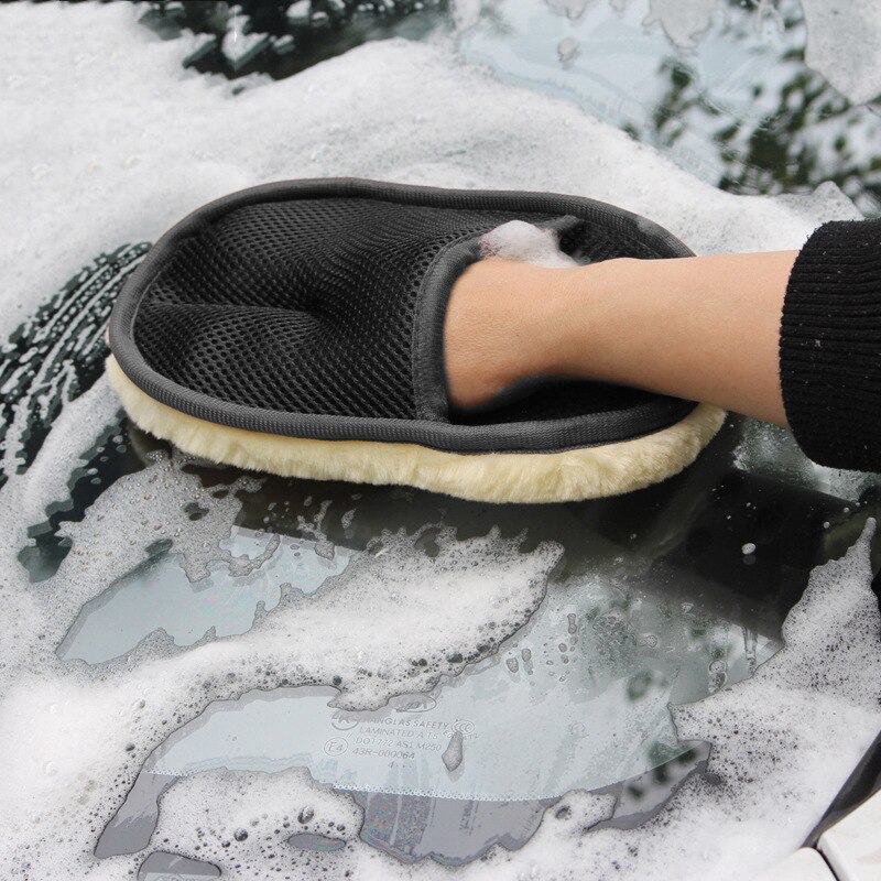 Car Wash Wool Gloves Thickened - Wool Glove Lined incelemesi ve fiyatı