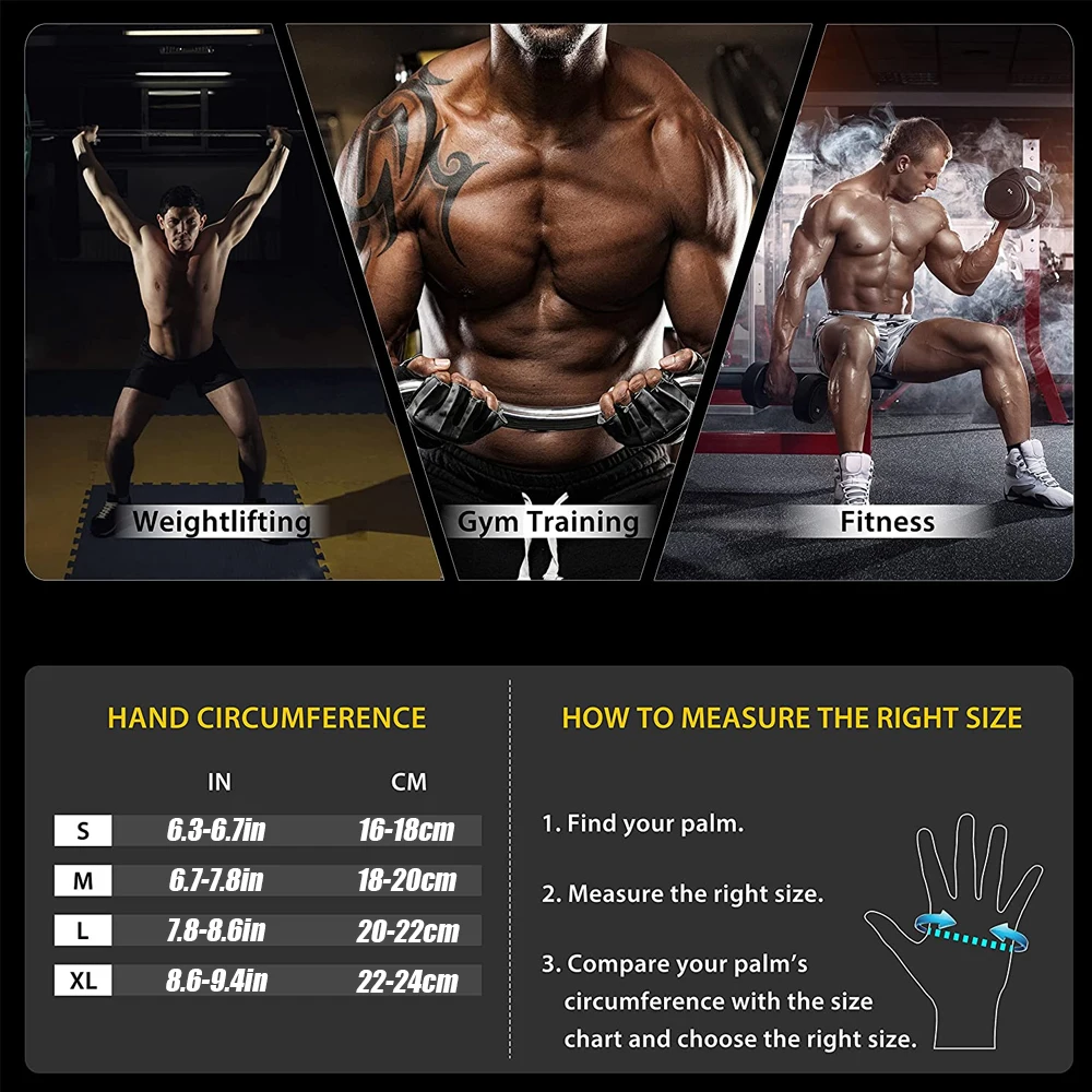 1Pair Half Finger Gym Fitness  - Workout Glove Gym incelemesi ve fiyatı