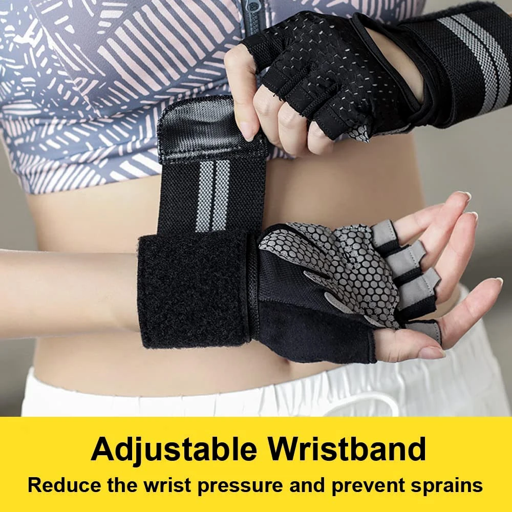 1Pair Half Finger Gym Fitness  - Workout Glove Gym incelemesi ve fiyatı