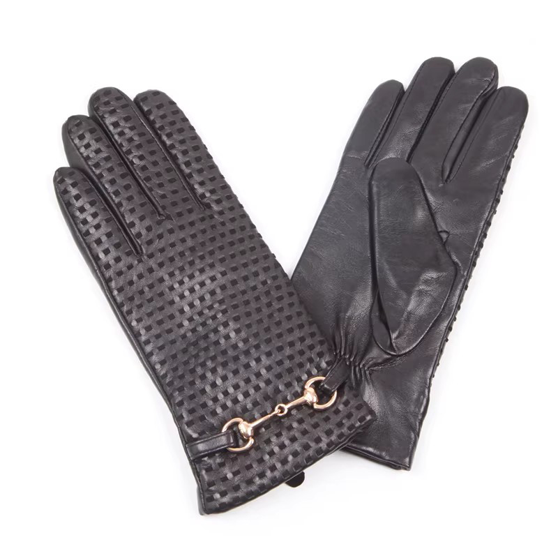 Autumn Winter Real Leather Glo - Wool Glove Lined incelemesi ve fiyatı