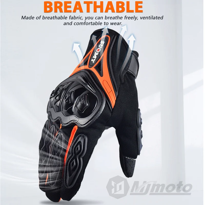 SUOMY Summer Touchscreen Motor - Motorcycle Glove Knuckle incelemesi ve fiyatı