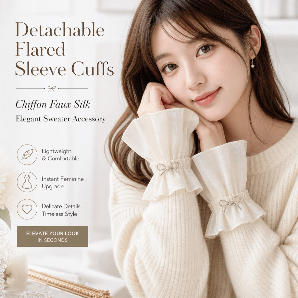 Ruched Pleated Detachable Cuff - Fingerless Glove Knit incelemesi ve fiyatı