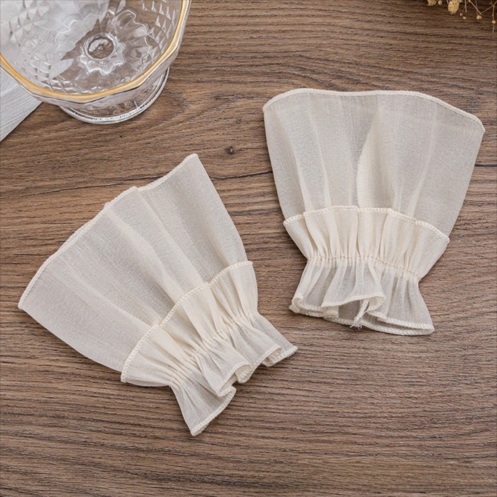 Ruched Pleated Detachable Cuff - Fingerless Glove Knit incelemesi ve fiyatı
