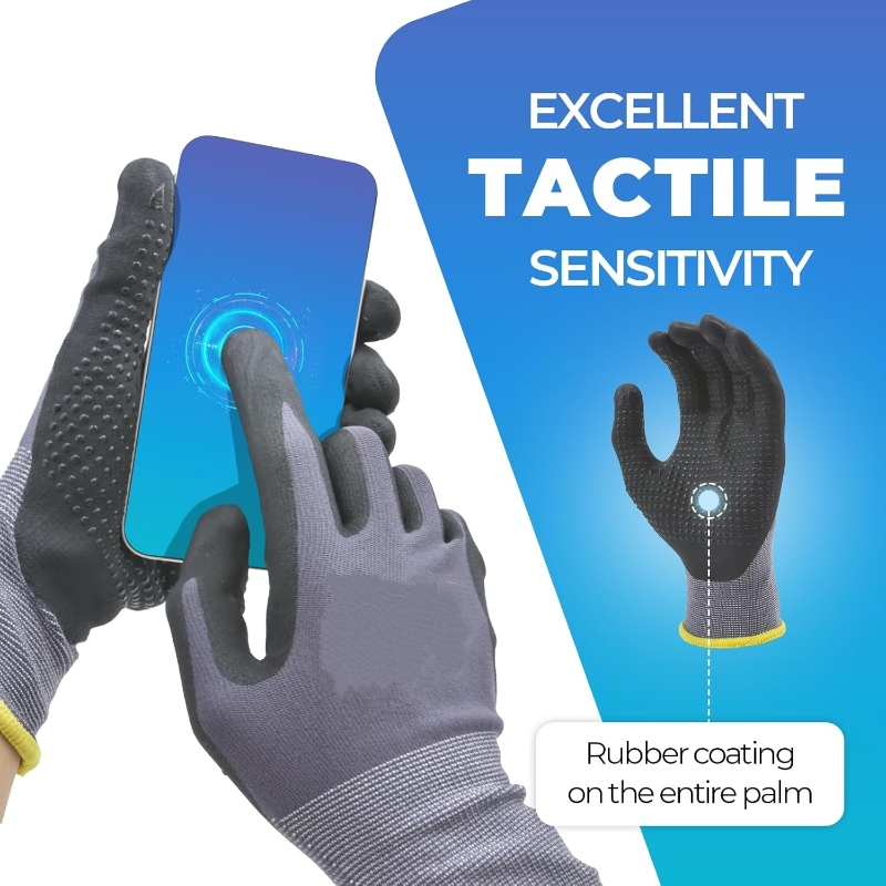 Micro-Foam Nitrile Coated Safe - Nitrile Mechanic Glove incelemesi ve fiyatı